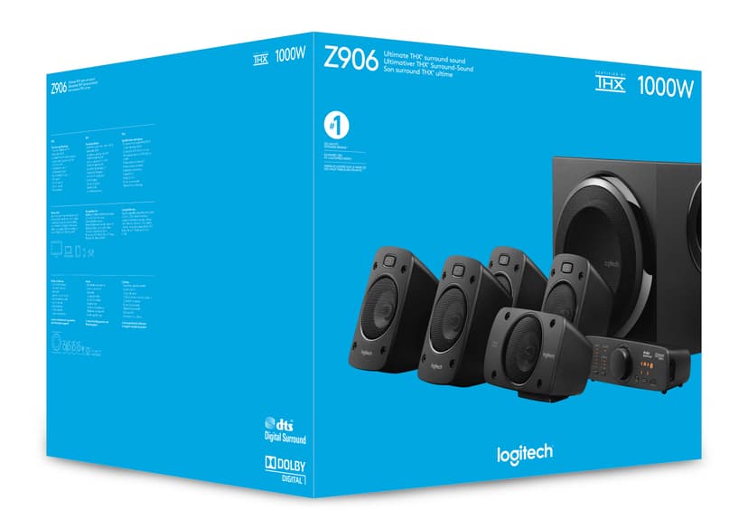 Logitech Z-906 + Bluetooth Adapter