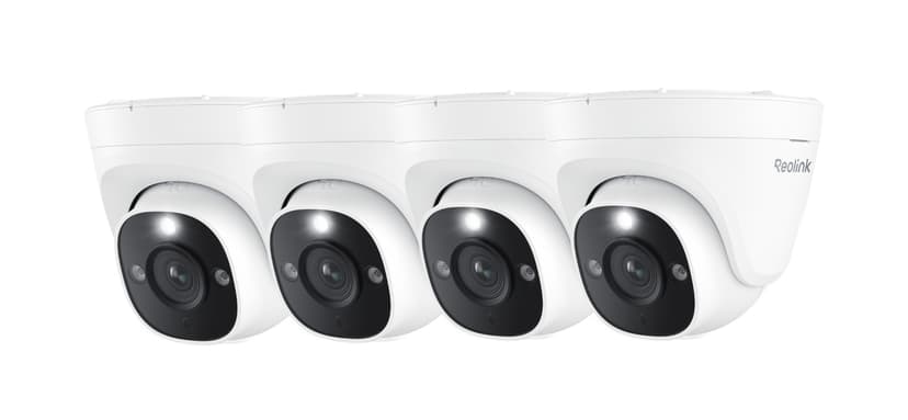Reolink NVS8-8MD4 Säkerhetssystem – 8-kanals NVR + 4 × P334-kameror