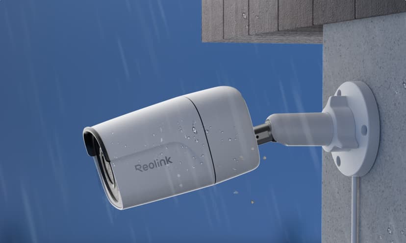 Reolink NVS8-5MB4 sikkerhedssystem 8-kanals NVR + 6 x 4K bullet-kameraer