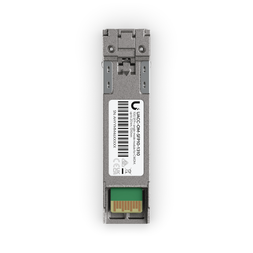 Ubiquiti UACC-OM-SFP10-1310 nettverkstransceivermodul Fiber optisk 11300 Mbit/s SFP+ 1310 nm