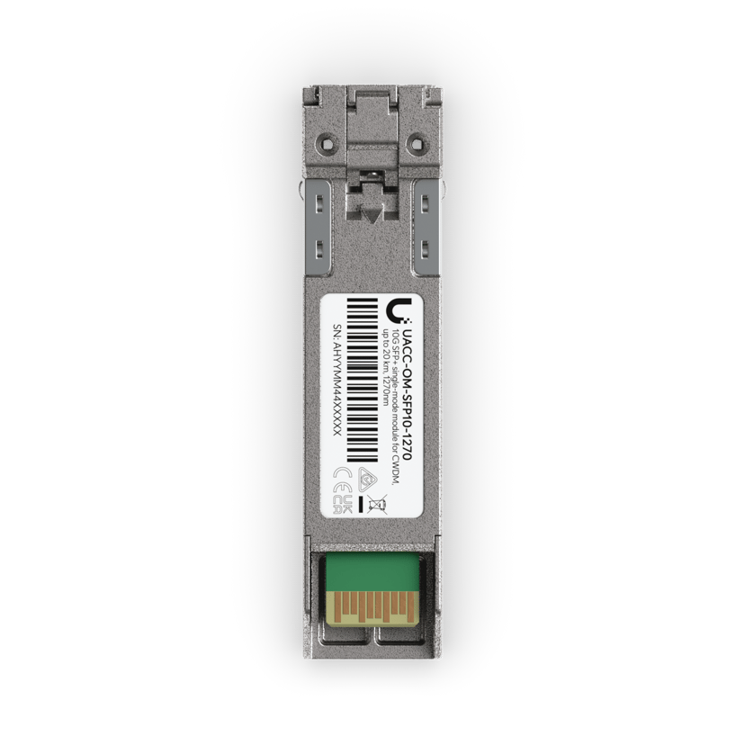 Ubiquiti UACC-OM-SFP10-1270 lähetin-vastaanotinmoduuli Valokuitu 11300 Mbit/s SFP+ 1270 nm