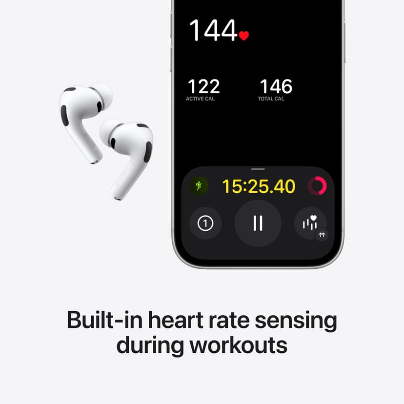 Apple AirPods Pro 3 - (Fyndvara klass 2) Stereo Vit
