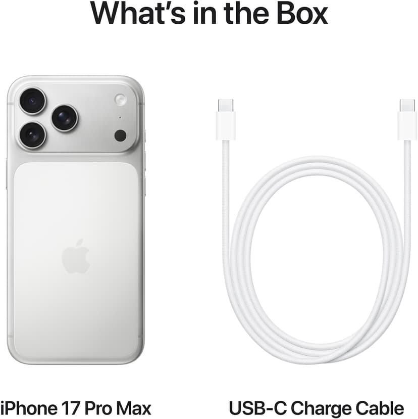 Apple iPhone 17 Pro Max 256GB Sølv
