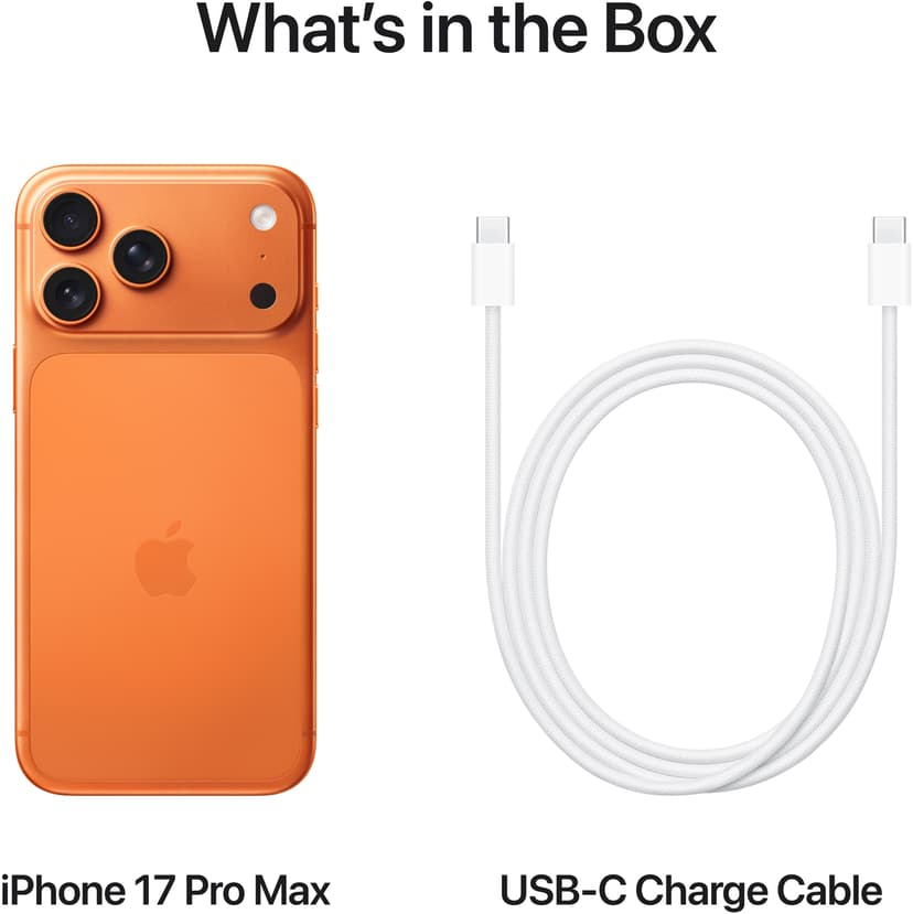 Apple iPhone 17 Pro Max 256GB Oranje (MFYN4ZD/A)