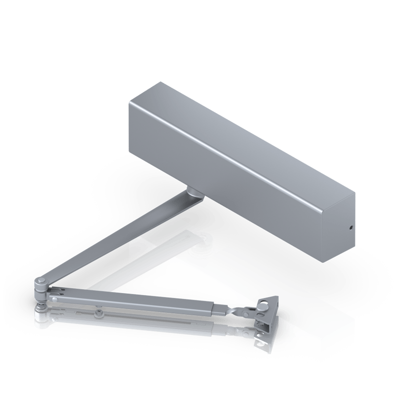 Ubiquiti UACC-DoorCloser Universal Ytmonterad dörrstängare (standardarm) Grå