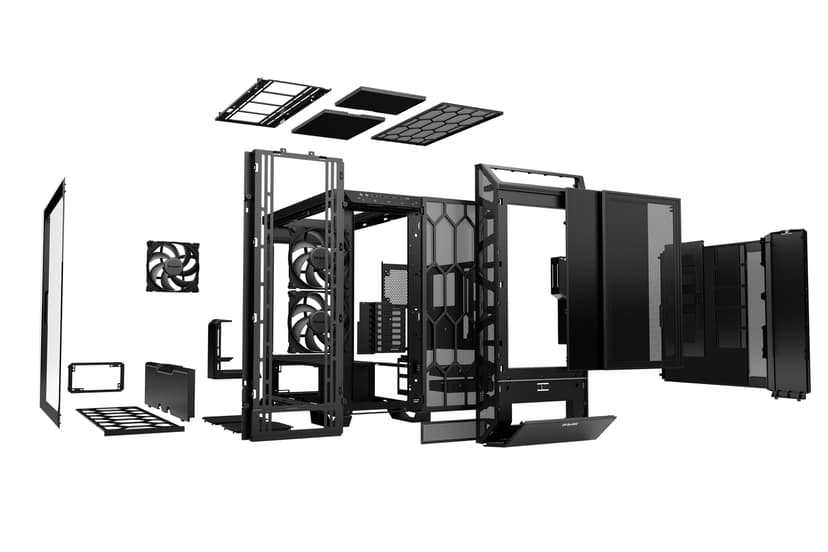 be quiet! DARK BASE PRO 901 | Black Full Tower Musta Full Tower Musta