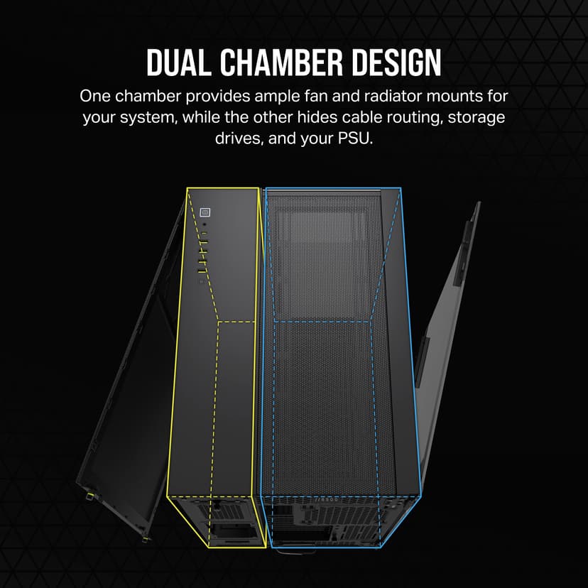 Corsair 6500X Glas Midi Tower Musta