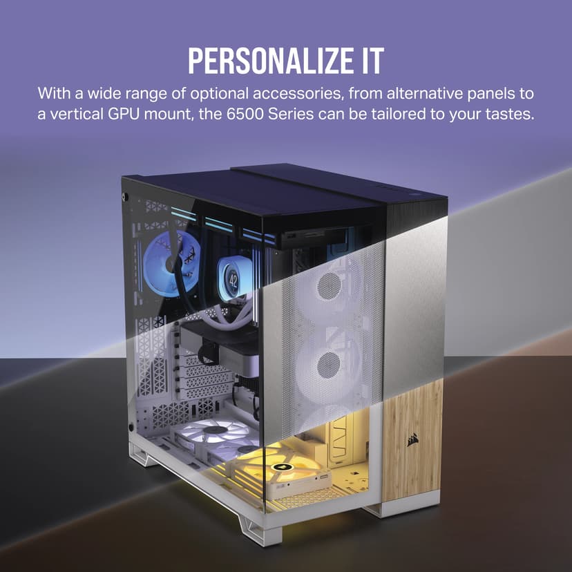 Corsair 6500X Glas Midi Tower Musta