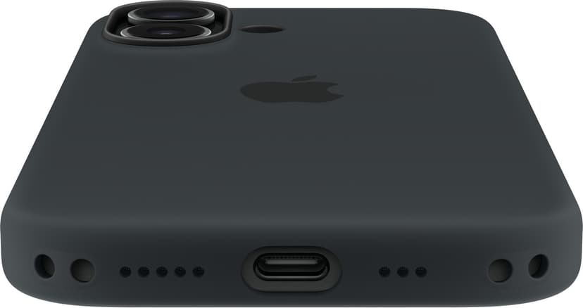 Apple Silicone Case With MagSafe iPhone 17 Svart