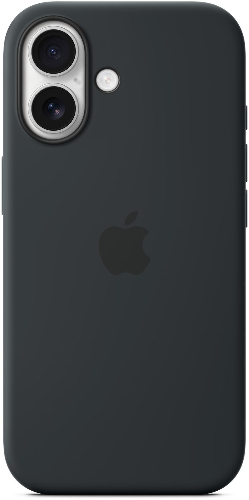 Apple Silicone Case With MagSafe iPhone 17 Svart
