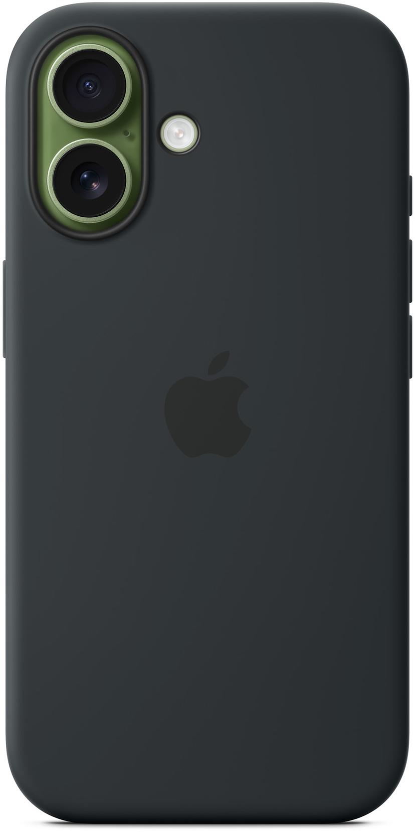 Apple Silicone Case With MagSafe iPhone 17 Svart