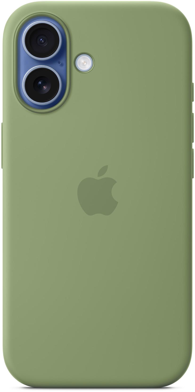 Apple Silicone Case With MagSafe iPhone 17 Grønn