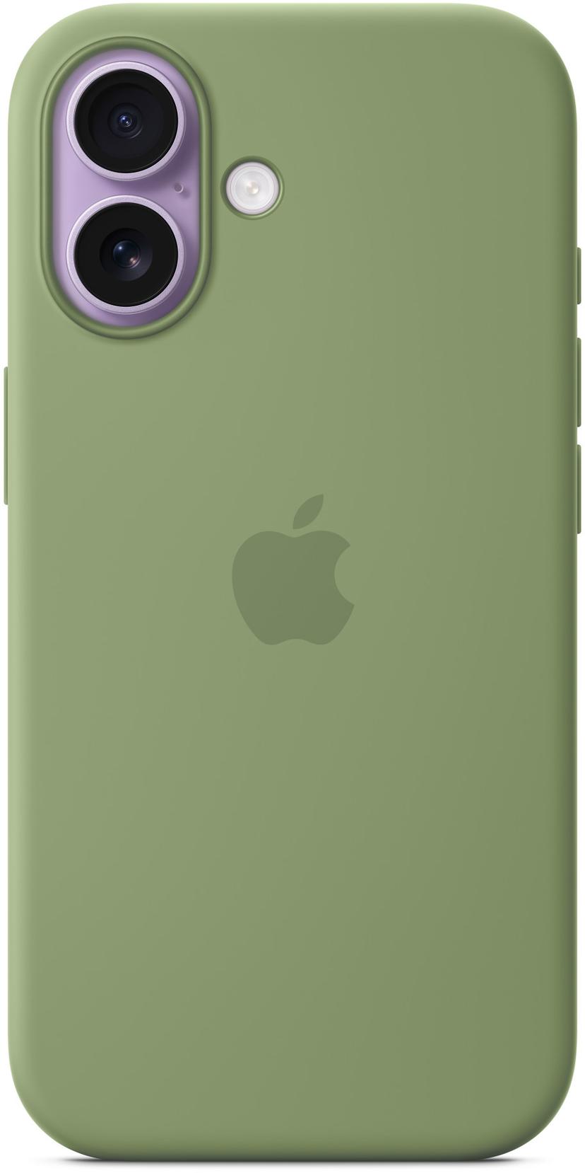 Apple Silicone Case With MagSafe iPhone 17 Grøn