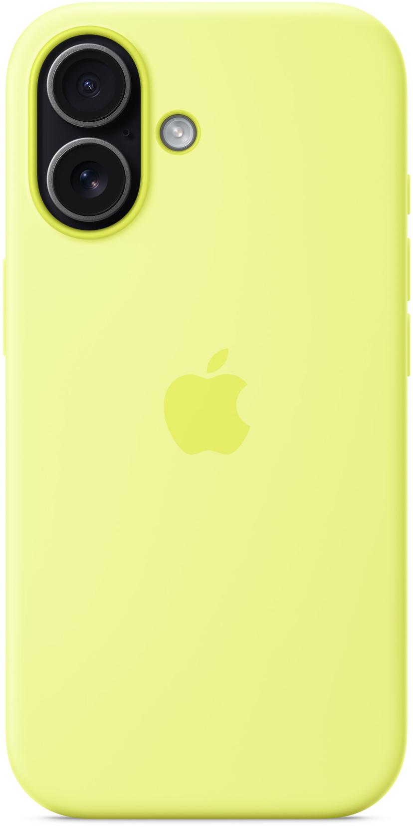 Apple Silicone Case With MagSafe iPhone 17 Gult