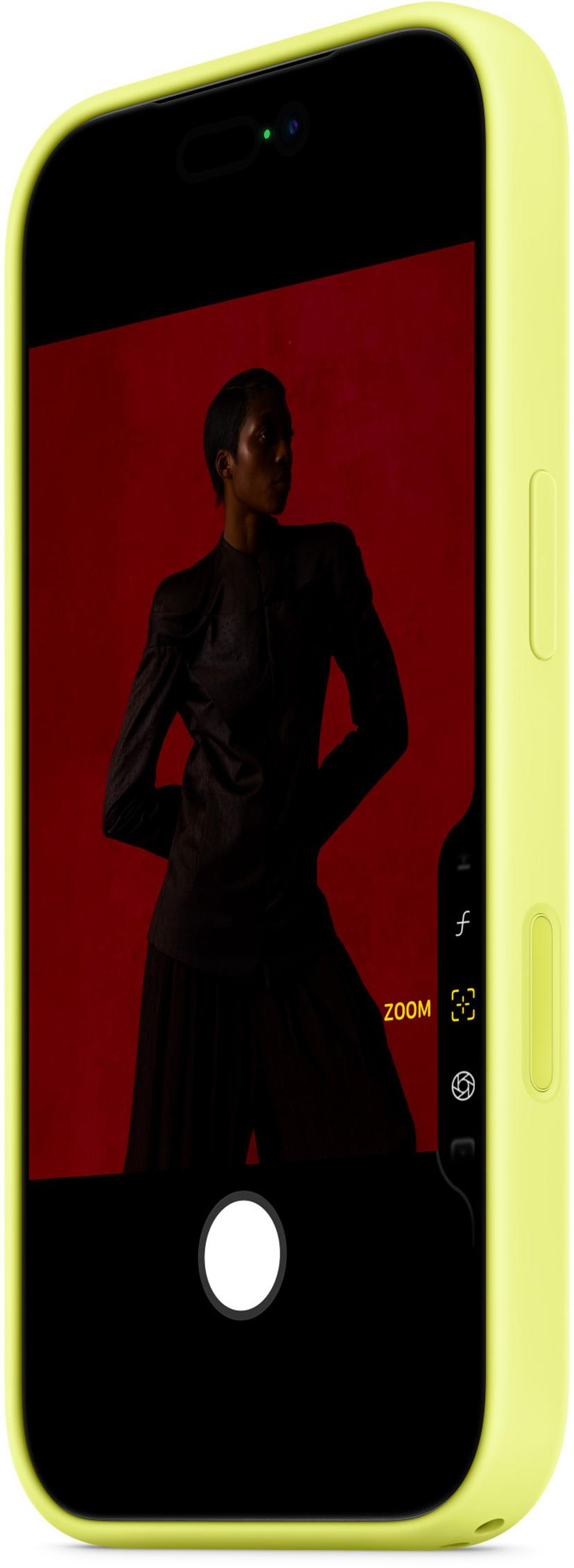 Apple Silicone Case iPhone 17 Pro Keltainen