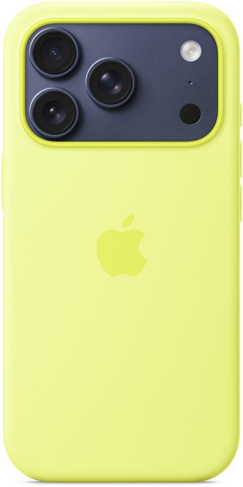 Apple Silicone Case iPhone 17 Pro Keltainen