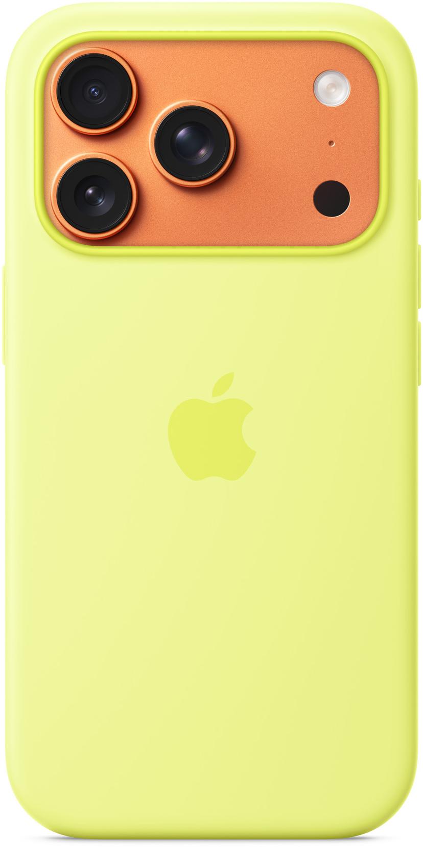 Apple Silicone Case With MagSafe iPhone 17 Pro Gul