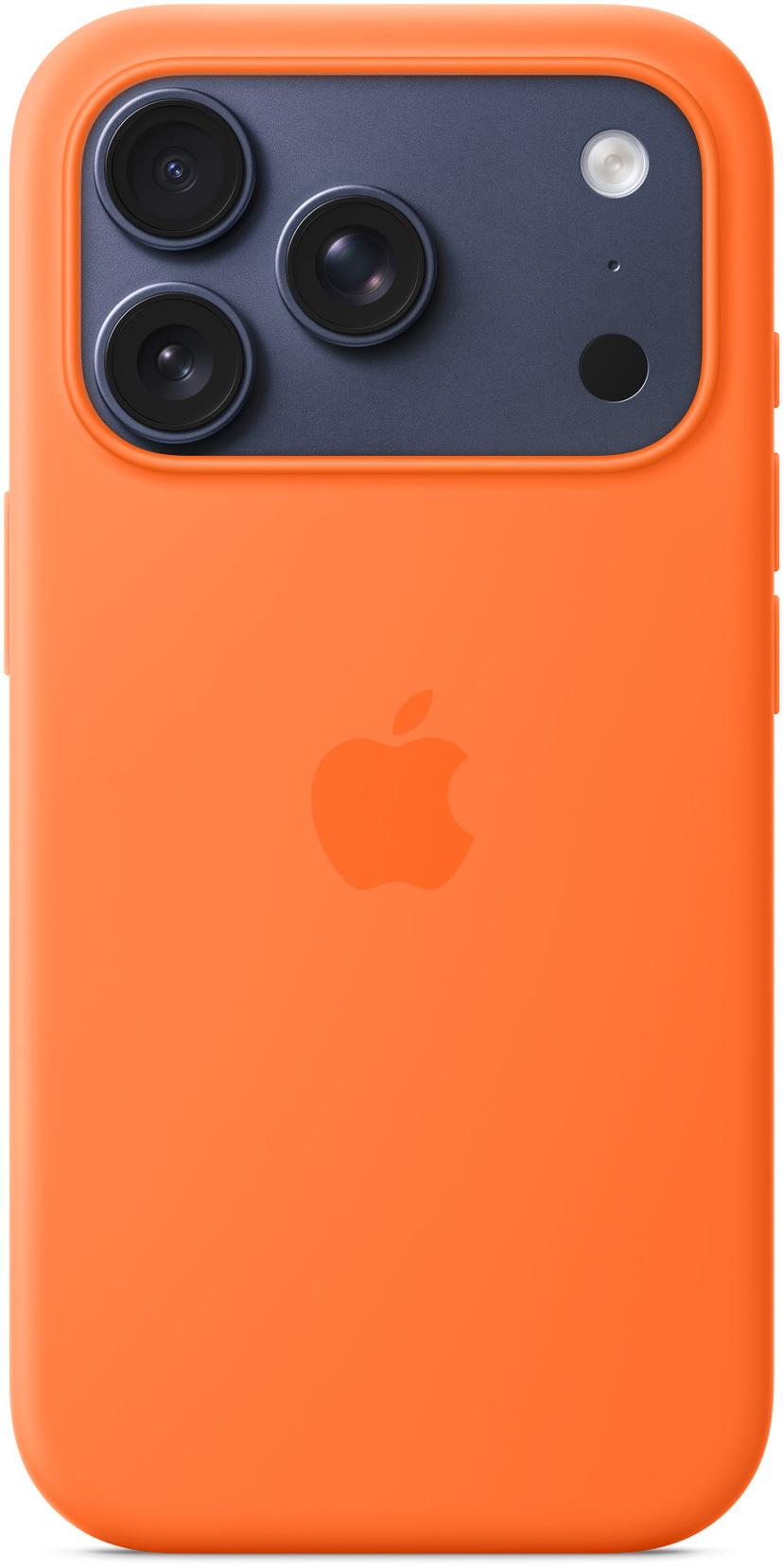 Apple Silikonskal med MagSafe iPhone 17 Pro Orange