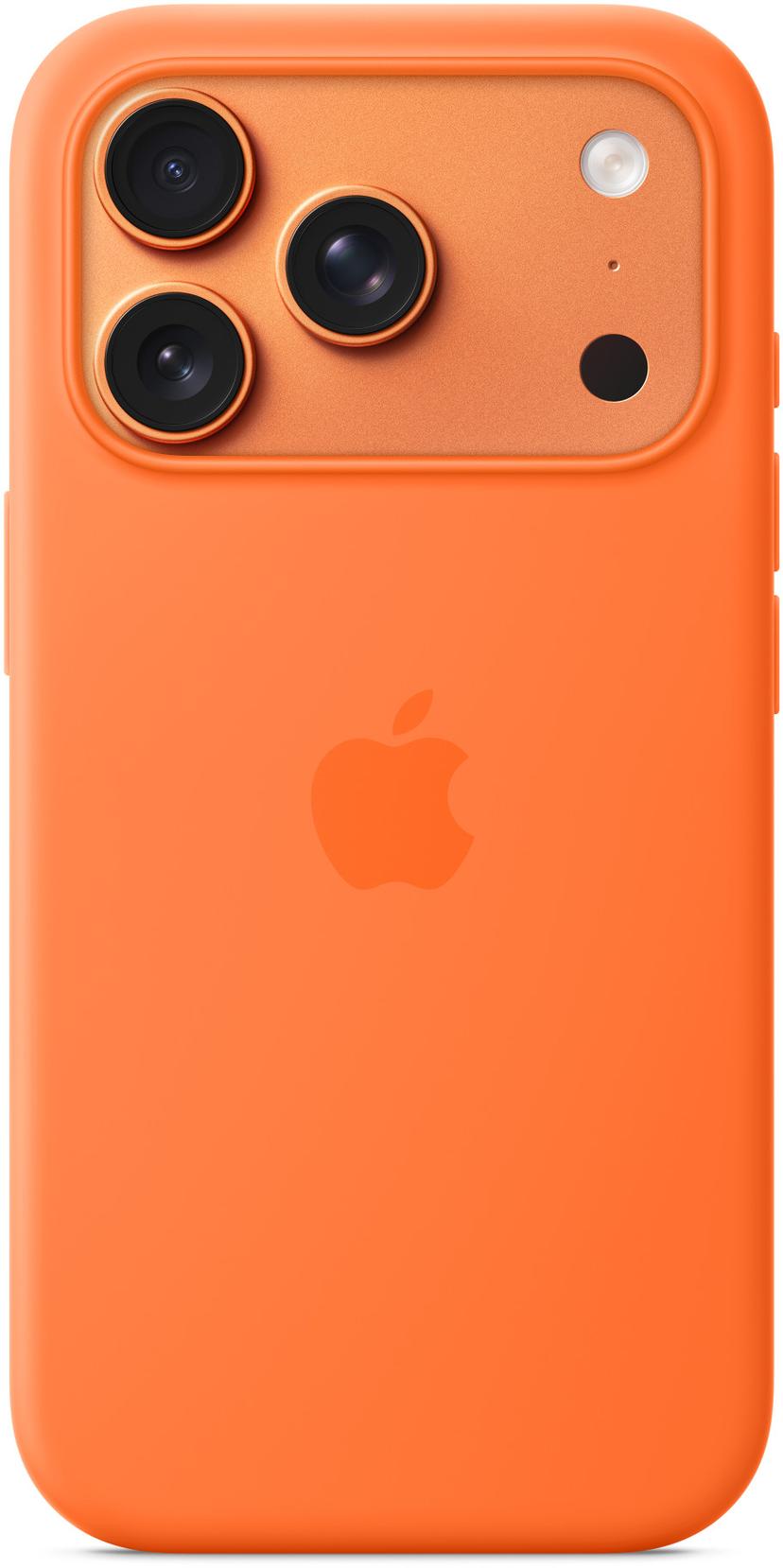 Apple Silikonskal med MagSafe iPhone 17 Pro Orange