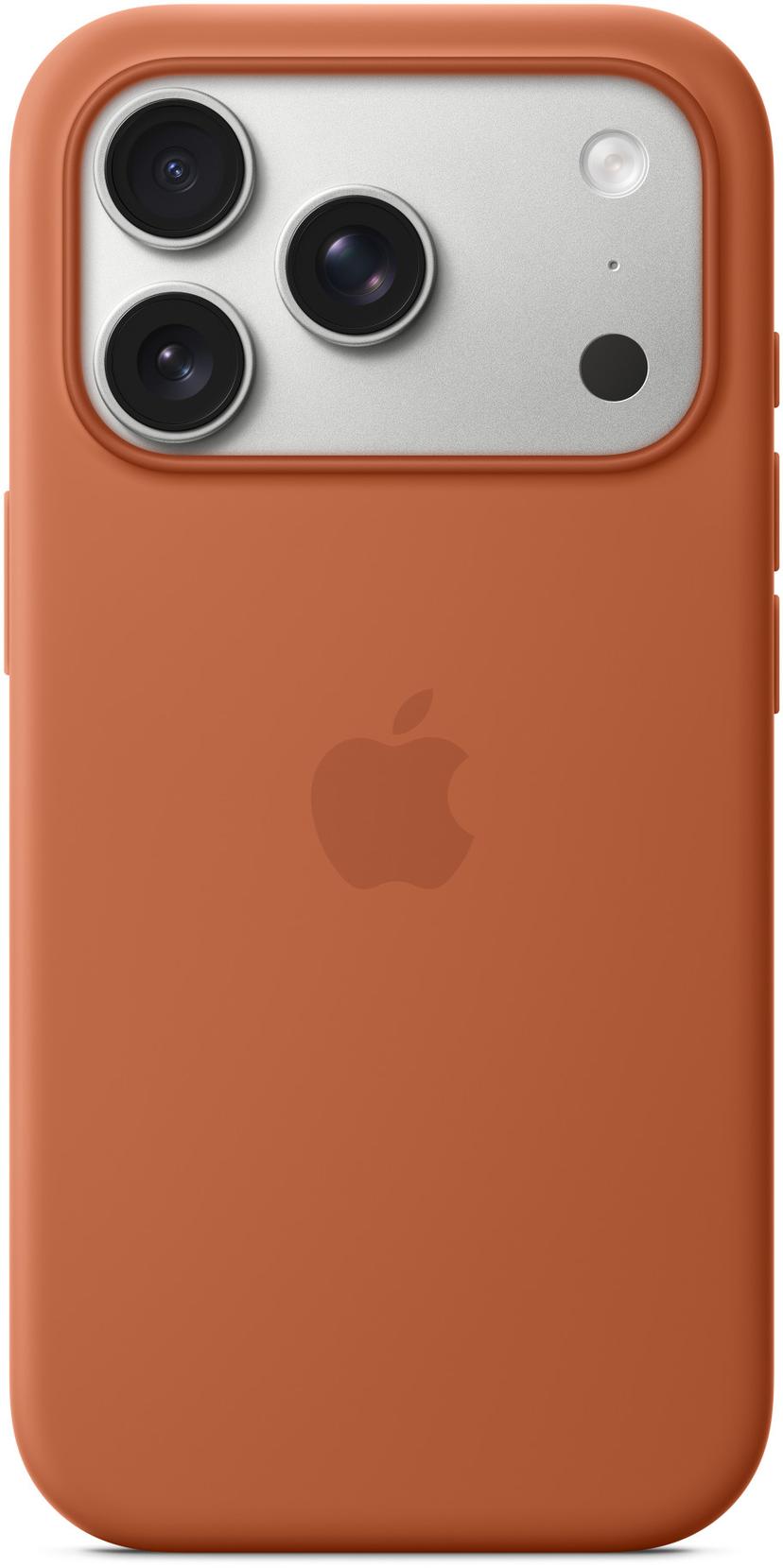 Apple Silicone Case With MagSafe iPhone 17 Pro Terrakotta