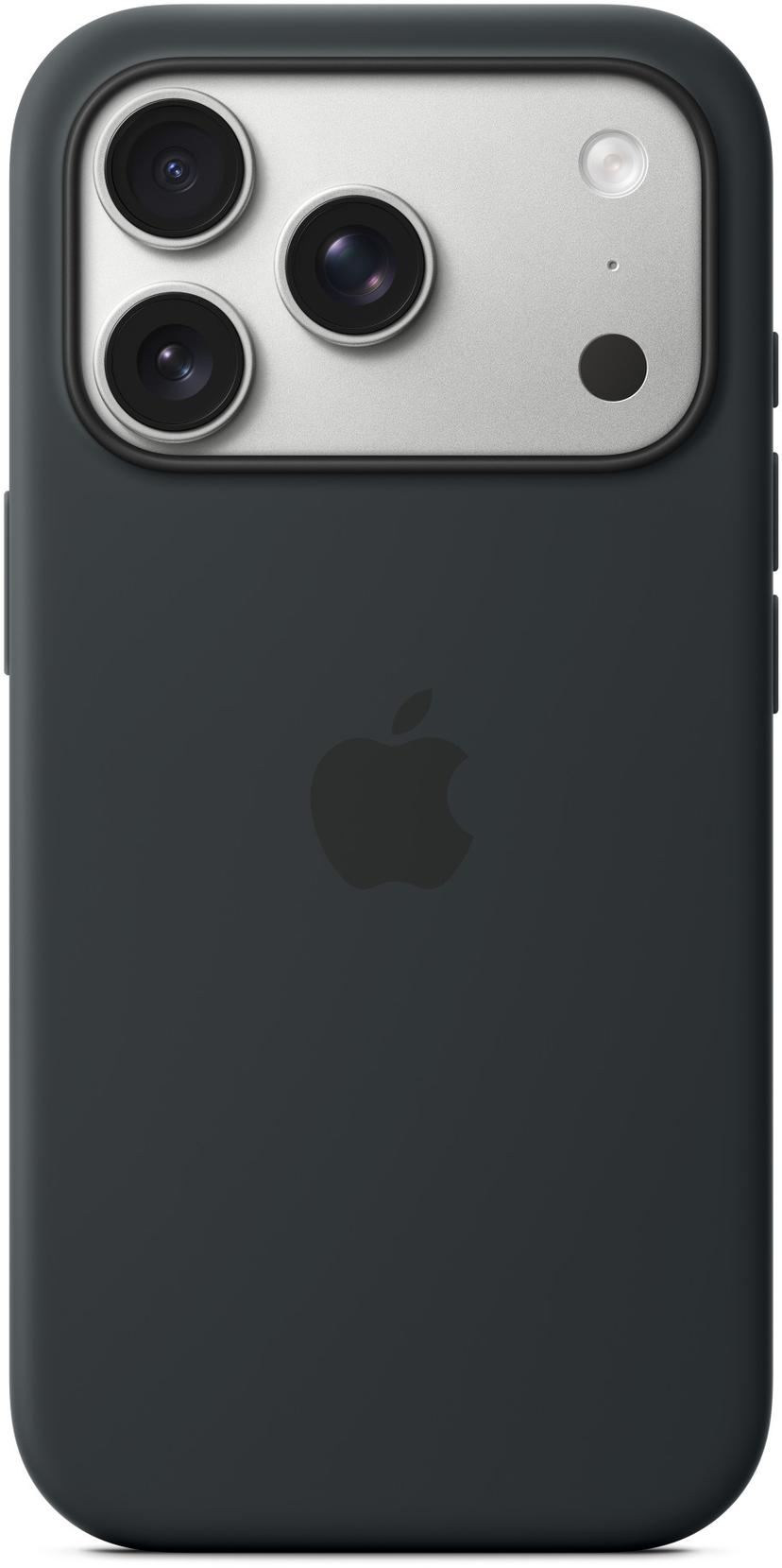 Apple Silicone Case With MagSafe iPhone 17 Pro Svart