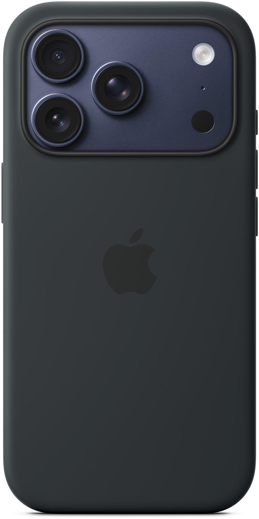Apple Silicone Case With MagSafe iPhone 17 Pro Sort
