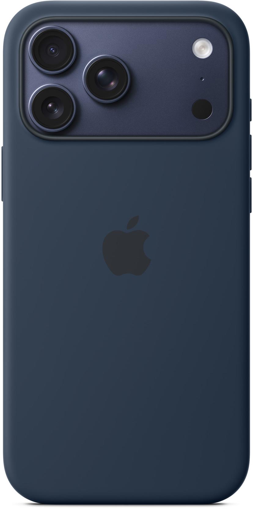 Apple Silicone Case With MagSafe iPhone 17 Pro Max Donkerblauw
