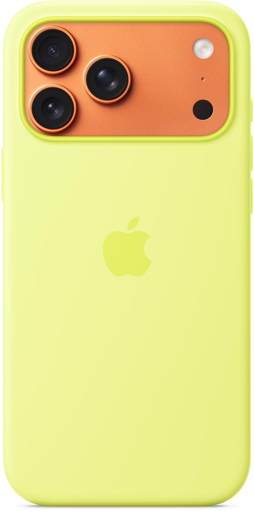 Apple Silicone Case iPhone 17 Pro Max Keltainen