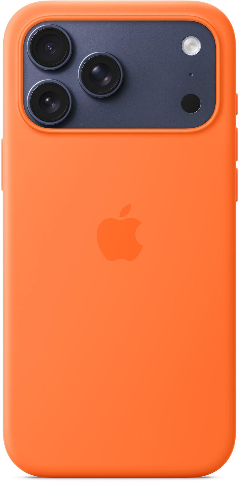 Apple Silikonskal med MagSafe iPhone 17 Pro Max Orange