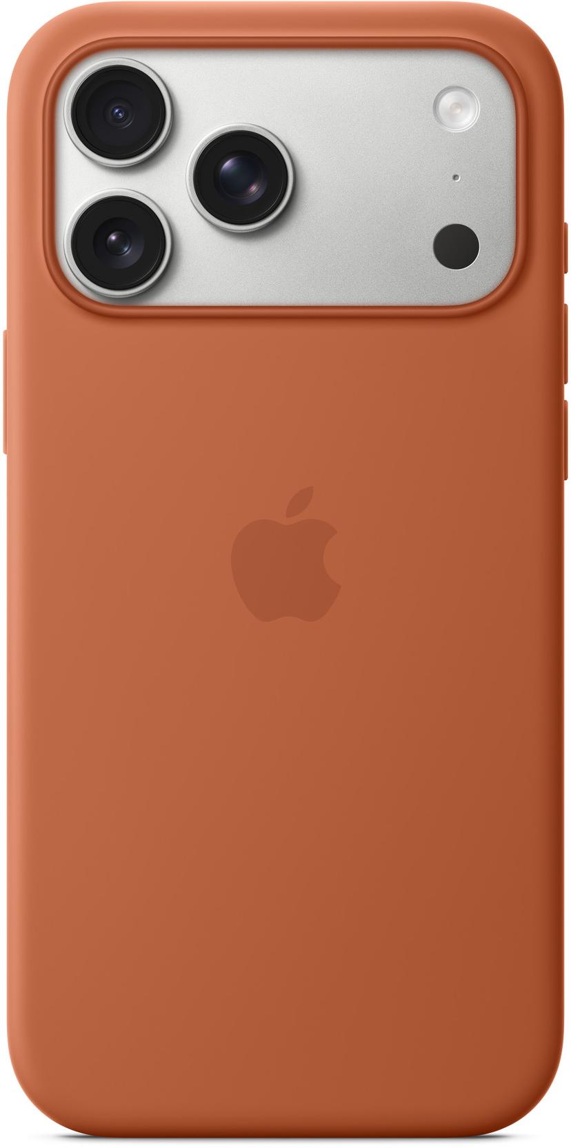 Apple Silikonskal med MagSafe iPhone 17 Pro Max Terrakotta