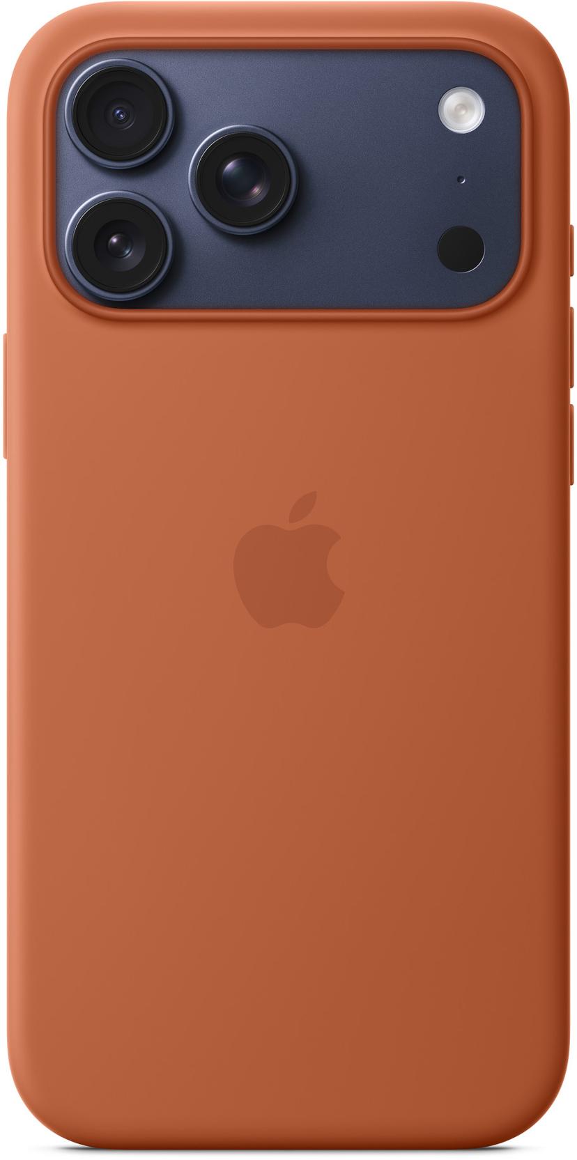 Apple Silikonskal med MagSafe iPhone 17 Pro Max Terrakotta
