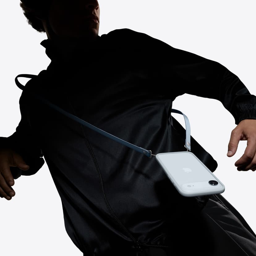 Apple Crossbody Strap Lyse Blå