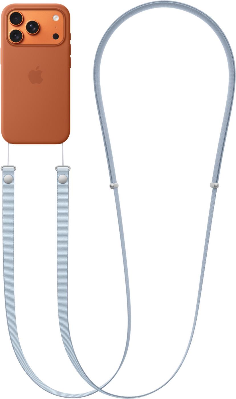 Apple Crossbody Strap Lyseblå