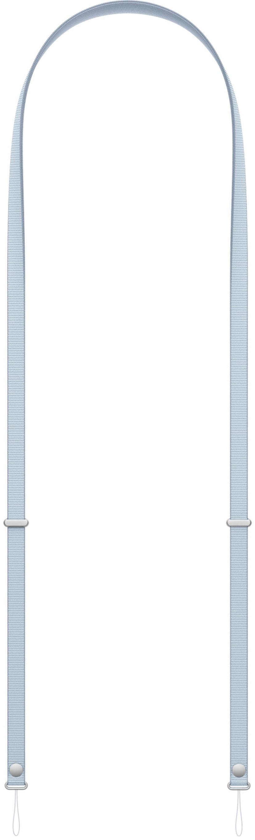 Apple Crossbody Strap Lyse Blå