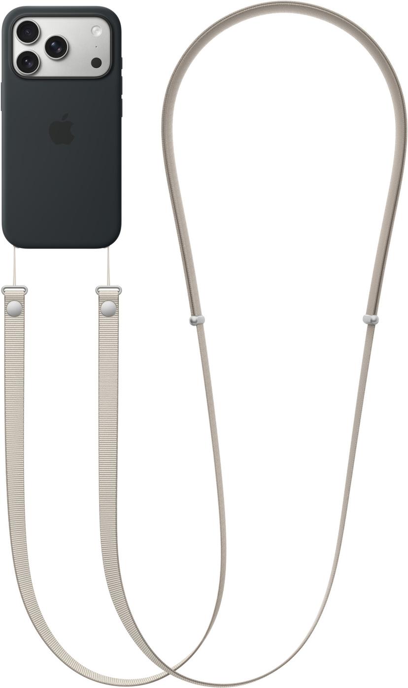 Apple Crossbody Strap Lichtbruin