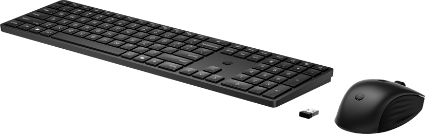 HP 655 Trådlöst tangentbord och muskombination Trådlös Nordisk