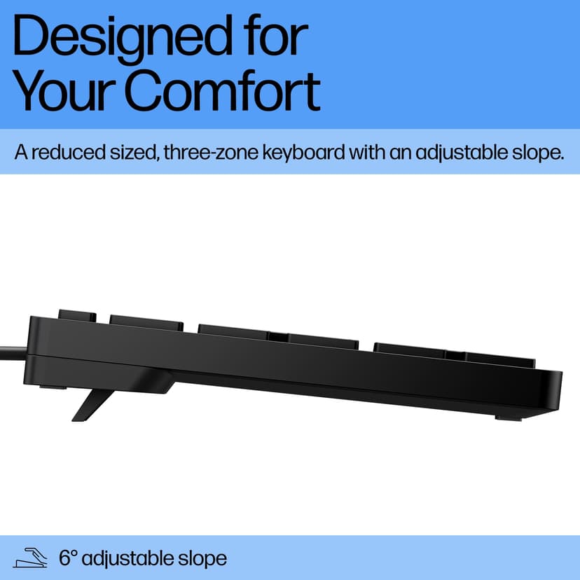 HP 320K USB-langallinen näppäimistö Langallinen