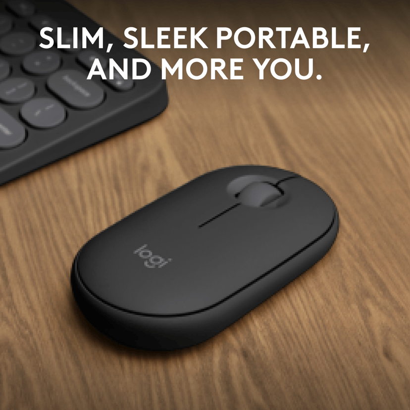 Logitech Pebble Mouse 2 M350s RF Wireless + Bluetooth Hiiri