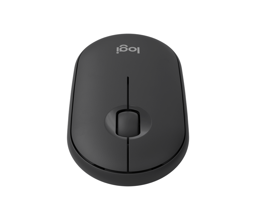 Logitech Pebble Mouse 2 M350s RF Wireless + Bluetooth Hiiri Grafiitti