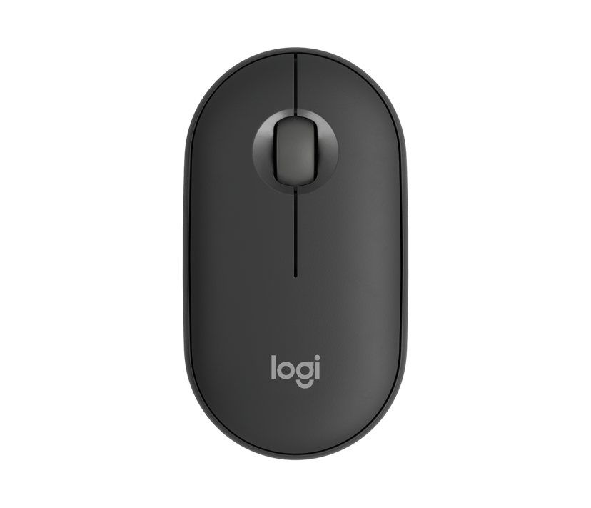 Logitech Pebble Mouse 2 M350s RF Wireless + Bluetooth Hiiri Grafiitti