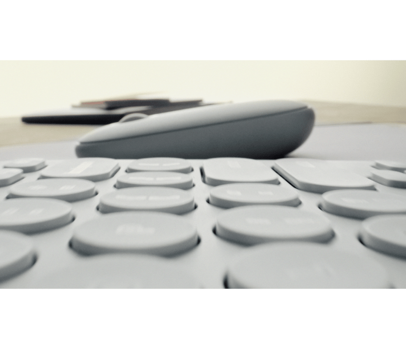 Logitech Pebble Mouse 2 M350s RF Wireless + Bluetooth Hiiri Grafiitti