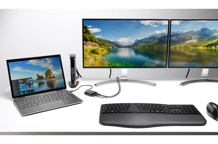 Kensington Pro Fit Ergo Wireless Keyboard Langaton Pohjoismainen