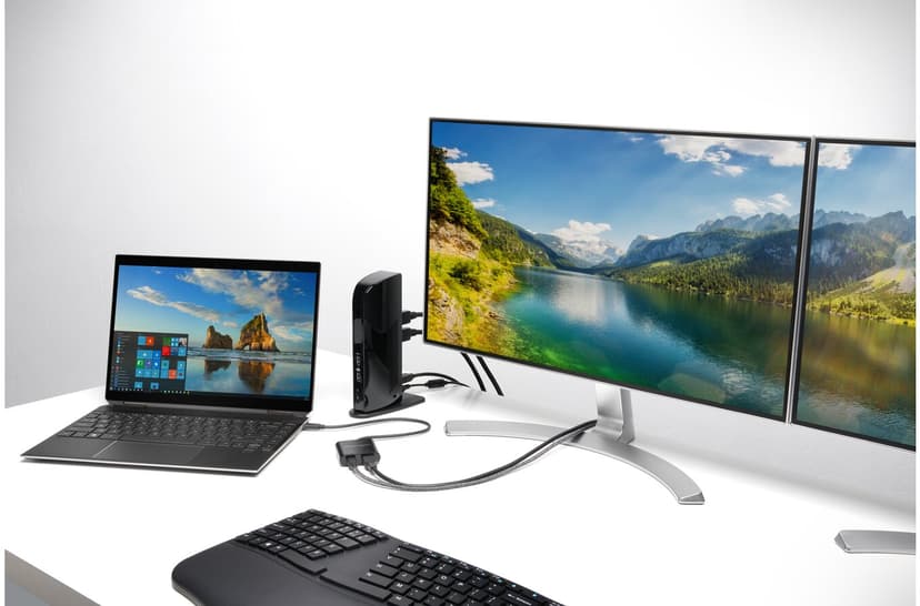Kensington Pro Fit Ergo Wireless Keyboard Langaton Pohjoismainen