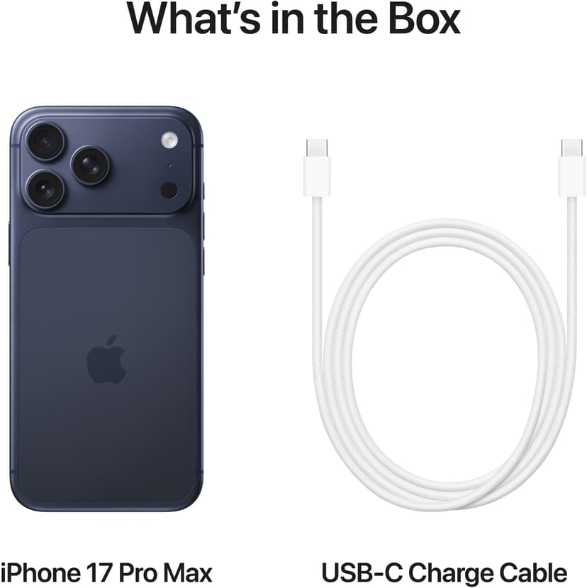 Apple iPhone 17 Pro Max 256GB Blå