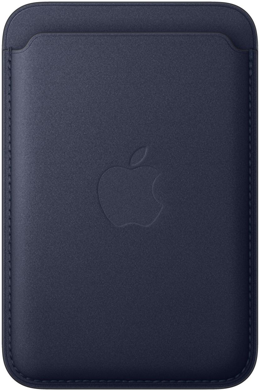 Apple FineWoven-kortholder med MagSafe til iPhone iPhone 15, iPhone 16, iPhone 16 Plus, iPhone 17, iPhone 17 Pro, iPhone 17 Pro Max, iPhone Air Marineblå