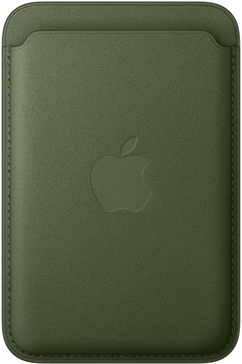 Apple Lommebok i finvev med MagSafe til iPhone iPhone 15, iPhone 16, iPhone 16 Plus, iPhone 17, iPhone 17 Pro, iPhone 17 Pro Max, iPhone Air Grønn