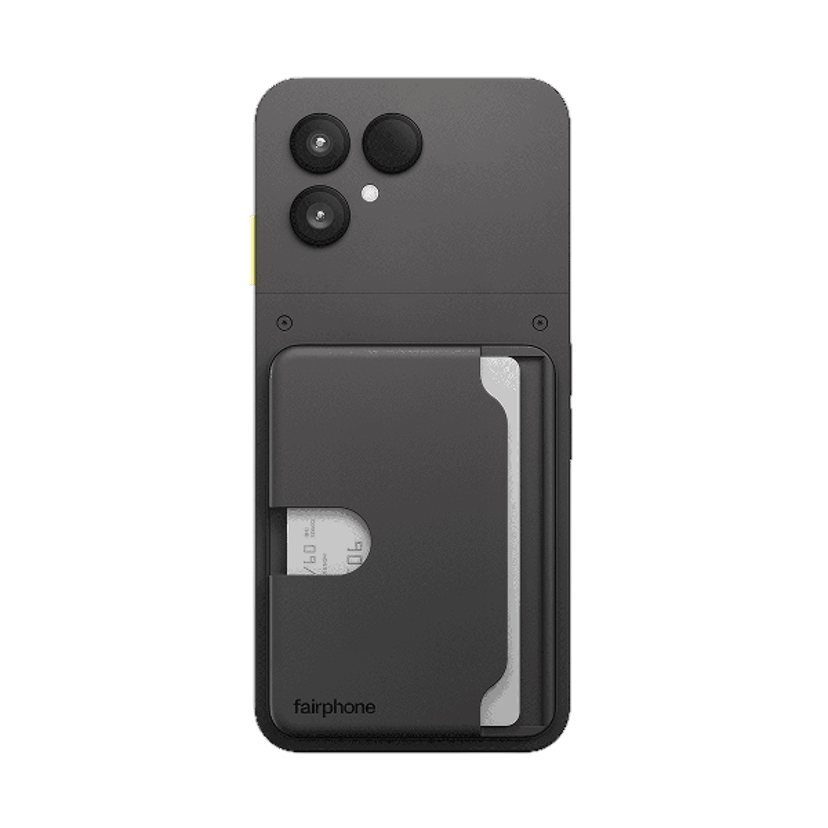 Fairphone Card Holder Fairphone 6 Svart