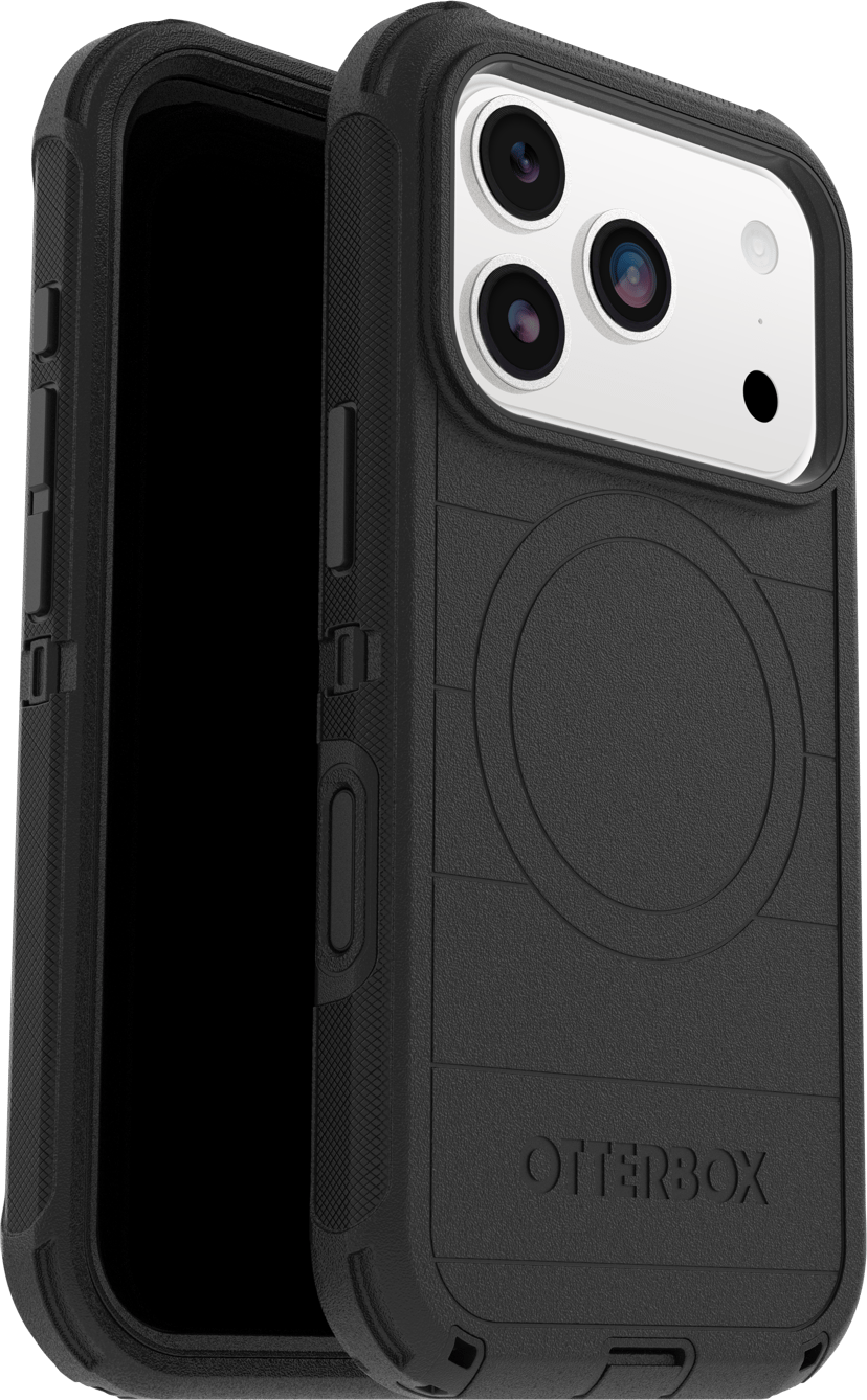 Otterbox Defender Pro MagSafe iPhone 17 Pro Musta