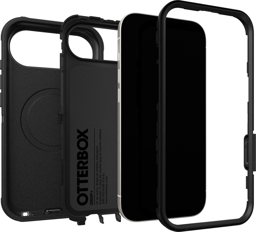 Otterbox Defender Pro MagSafe iPhone Air Musta