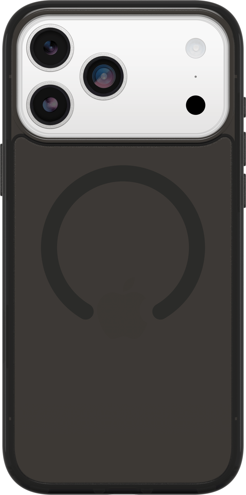 Otterbox Symmetry Clear MagSafe iPhone 17 Pro Max Transparant, Zwart